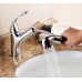 Rozin Chrome Polished Pull Out Sprayer Bathroom Sink Faucet One Hole 2-water Model Basin Mixer Tap - B00LN6PMFI